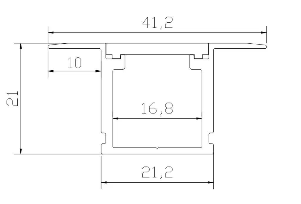 X-Trusion 2821 2m Black Kit